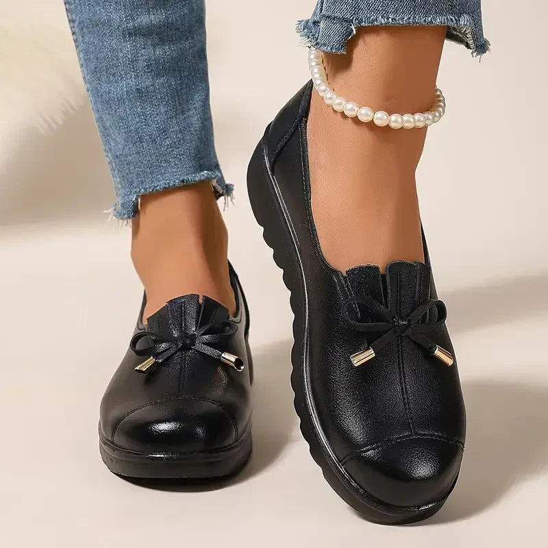Mocassins Femme À Enfiler Semelle Souple Coupe Classique Usage Quotidien
