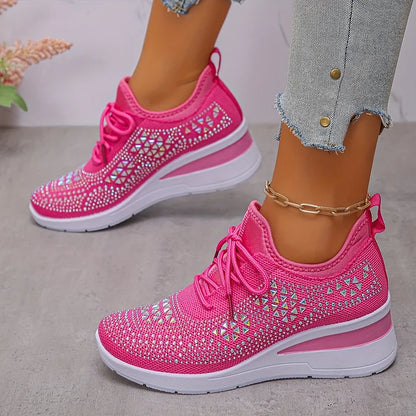 Léonie | Baskets Brillantes Confort