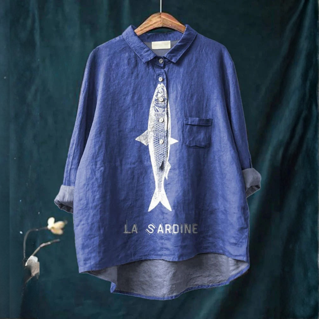 Lily | Sardine Grafik Shirt