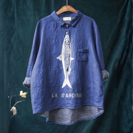 Lily | Sardine Grafik Shirt