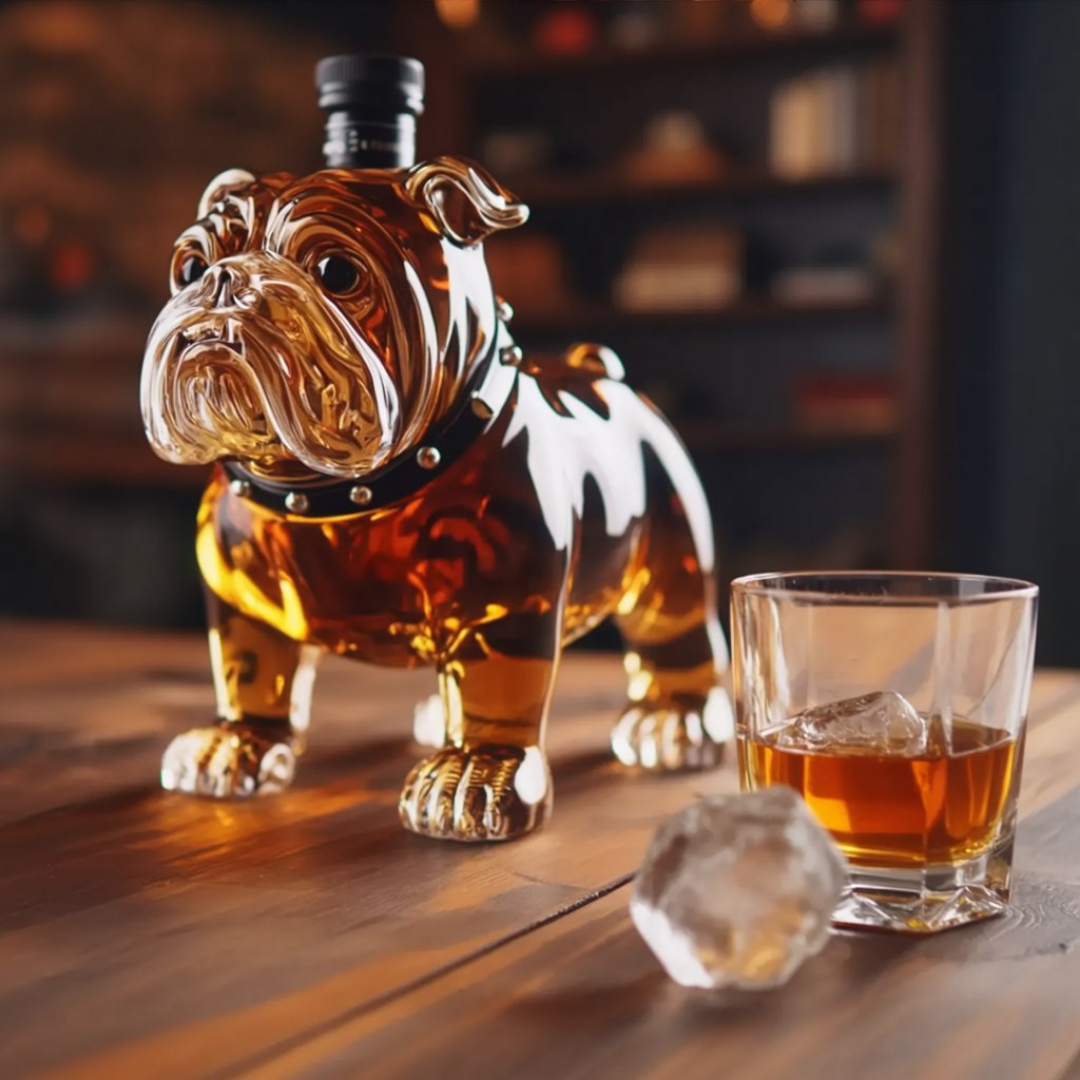 Whiskyfľaša - Bulldog Edícia
