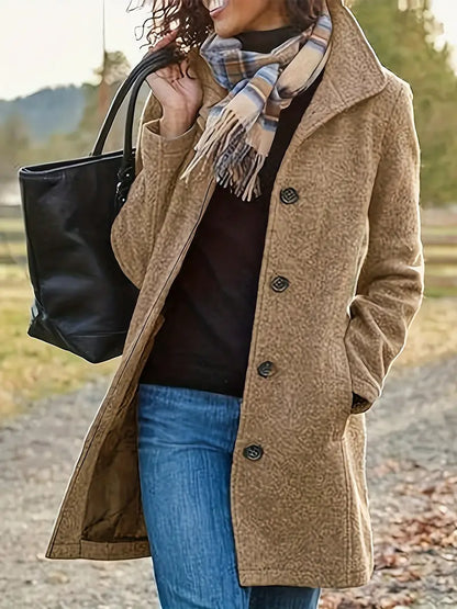 Flavia | Long double breasted coat