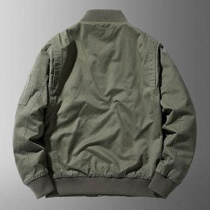 Giubbotto bomber casual premium da uomo – Vestibilità rilassata con collo alto