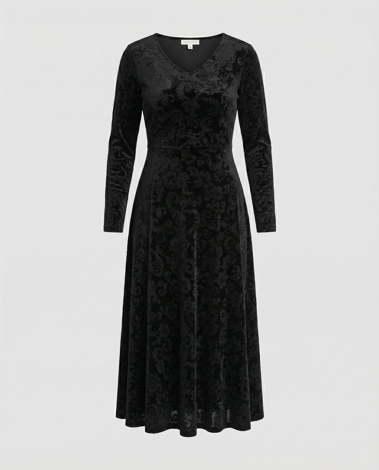 Robe évasée flatteuse pour la silhouette