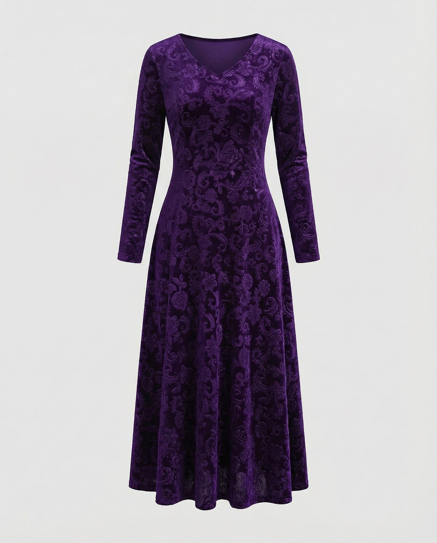 Robe évasée flatteuse pour la silhouette