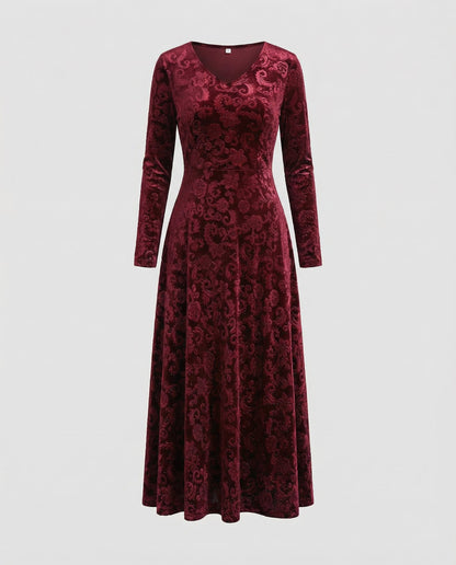 Robe évasée flatteuse pour la silhouette