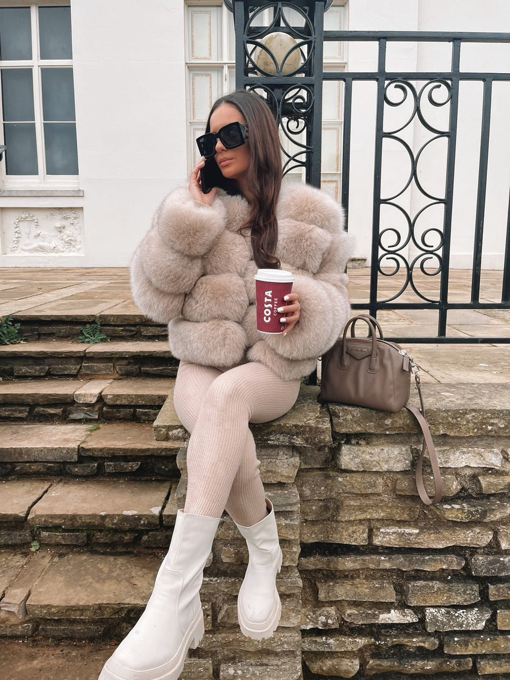 Abbie - Faux Fur Jacket