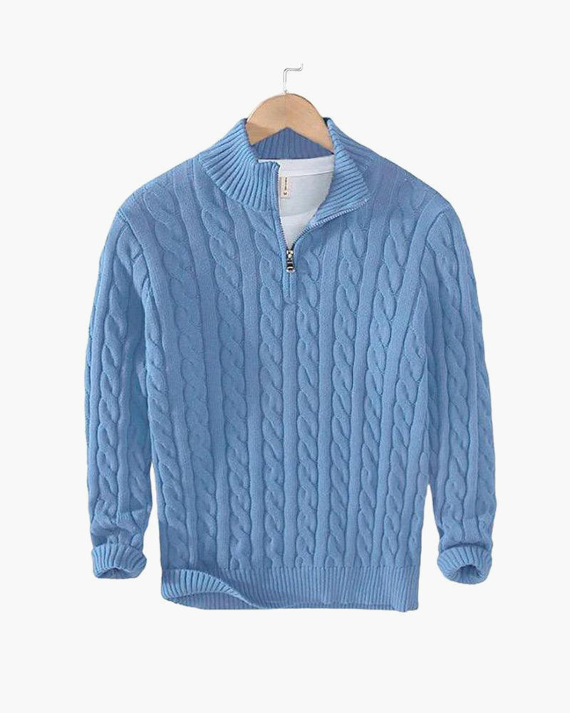 Chaplin Cable Knit Half-Zip