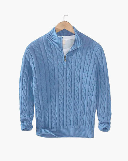 Chaplin Cable Knit Half-Zip