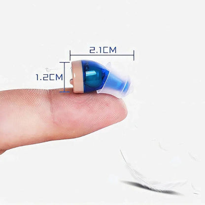 In-Ear Genopladelige Høreapparater med Klar Lyd, Langtidsholdbar Batteri og Behagelig Pasform til Daglig Brug