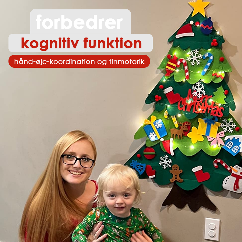 Følte Juletræ til Børn