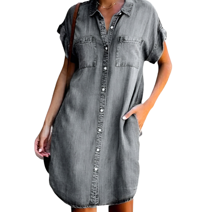 Rowan | Women's Button-Up Shirt Summer Dress