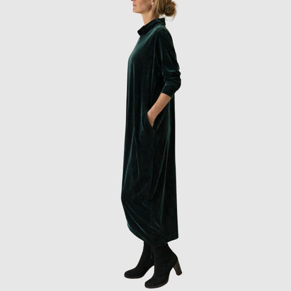 Zoé - Robe oversize à manches longues