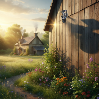 DualGuard | 4K Beveiligingscamera met Zonnepaneel