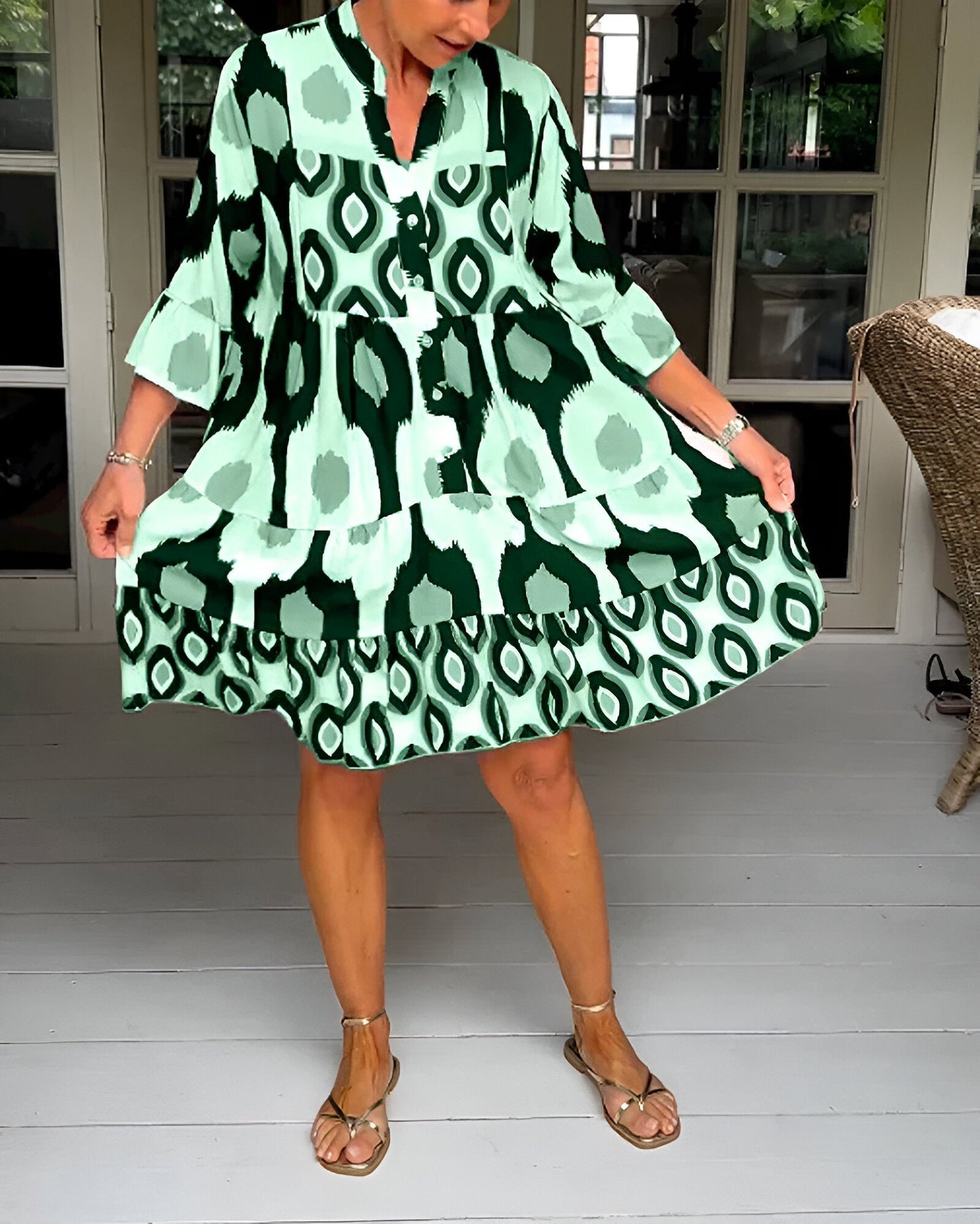 Octavia | Robe Boho Élégante