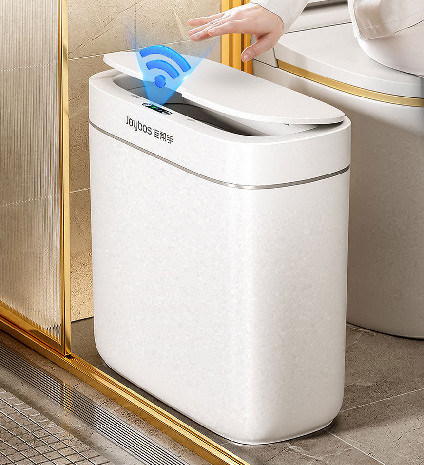 Sandsberg® 3 Gallonen waterdichte automatische slanke prullenbak met deksel Z64