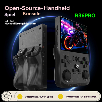 Retro Handheld Konsole R36Pro | Tragbare Videospielkonsole
