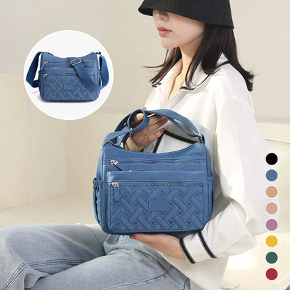 Sac Bandoulière Femme Multipoches Léger et Fonctionnel