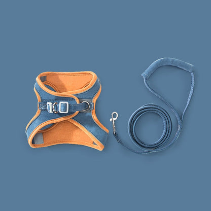 Nylatails Luminous Cat Vest Harness and Leash Set