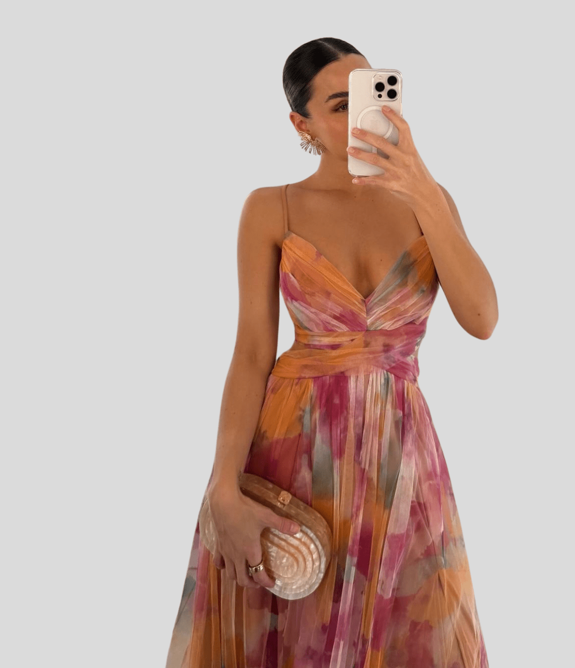 Carola - Charming Floral Maxi Dress