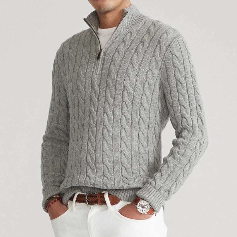 Premium Quarter Zip Sweater