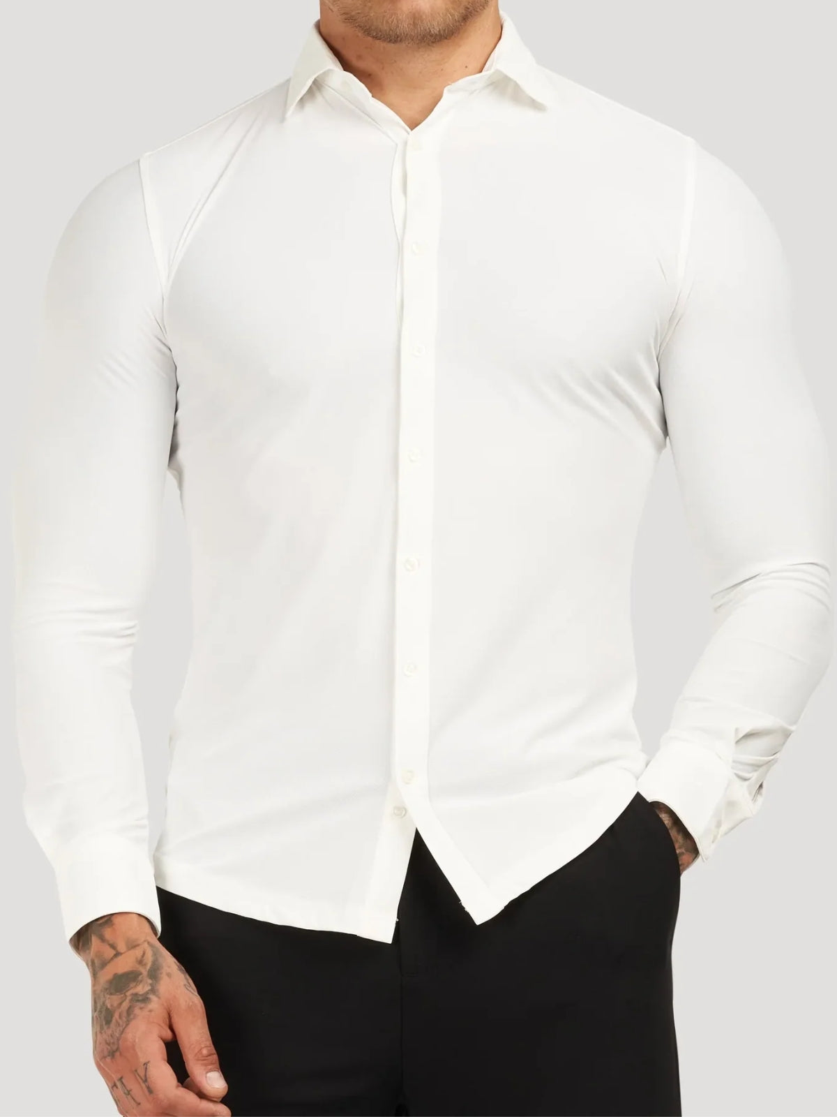 Wrinkle-Resistant Stretch Shirt