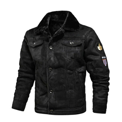 Men’s Leather Jacket – Comfortable Breathable Stylish Versatile Classic Everyday Outerwear Fit