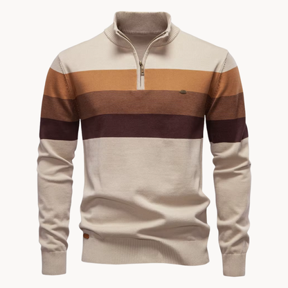 Duval Paris™ | Pull à fermeture éclair quart de longueur Burk