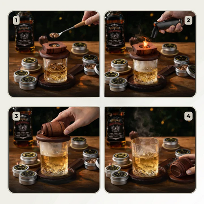 Cocktail-Smoker-Set – Raucharoma in unter einer Minute
