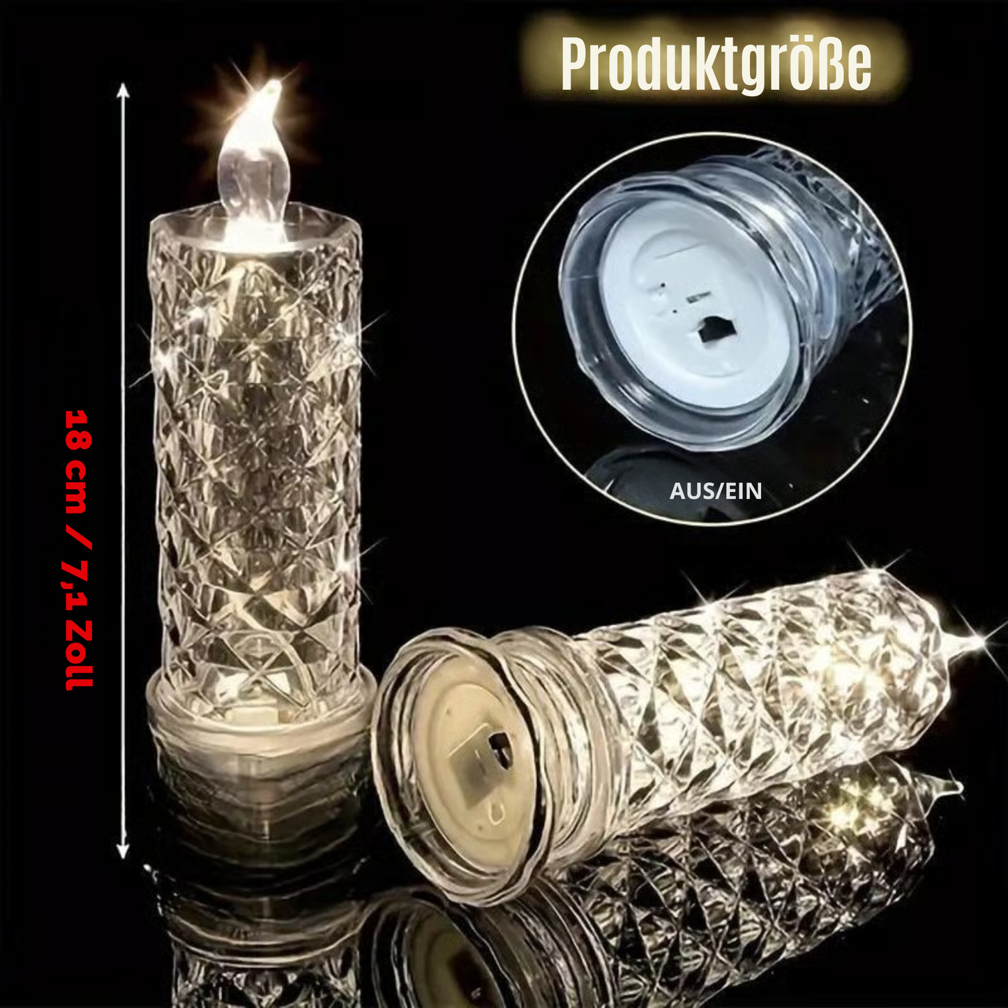 TischTraumlicht™ / LED-Kristallkerzenlichter