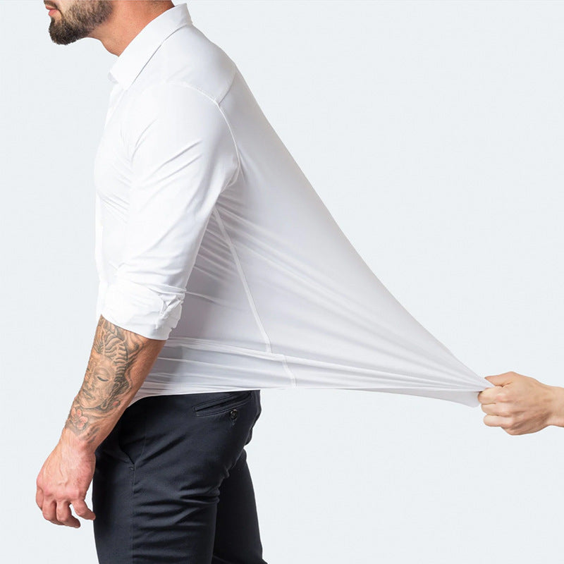 Espe - Men's non-creased stretch shirt
