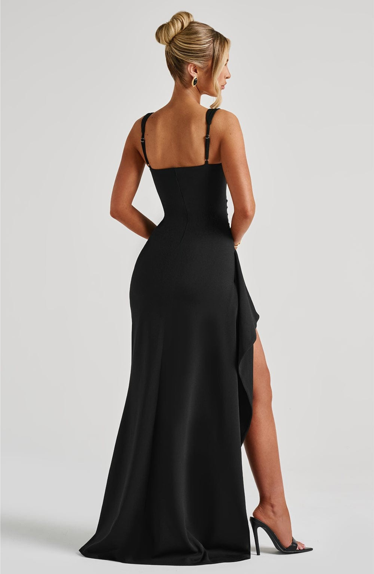Maxi Dress with Slit Design