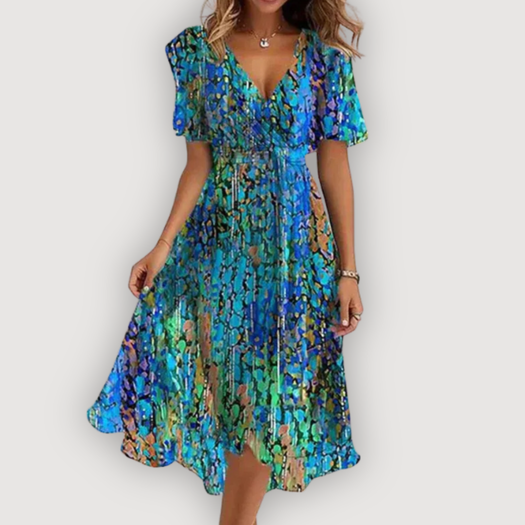 ISLA – Floral Midi Dress