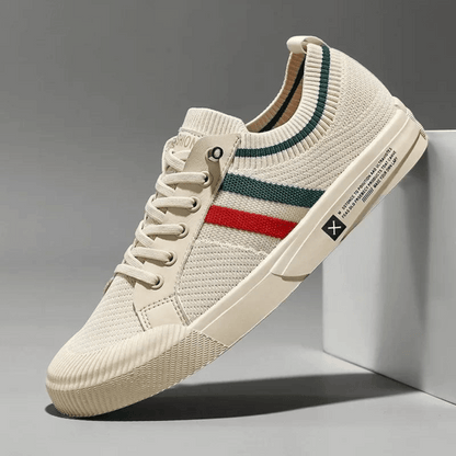 Avero | Åndbare Herresneakers med Letvægts Komfort og Fleksibel Sål til Hverdag | Sko Herre