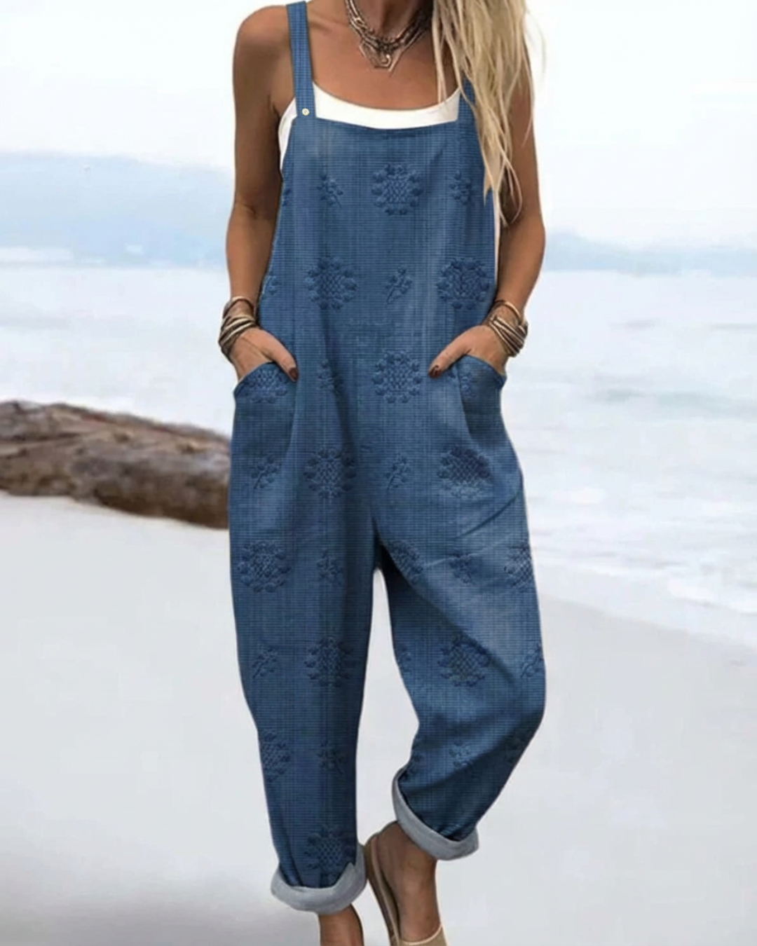 Petra | Women's Casual Dungaree Jumpsuit