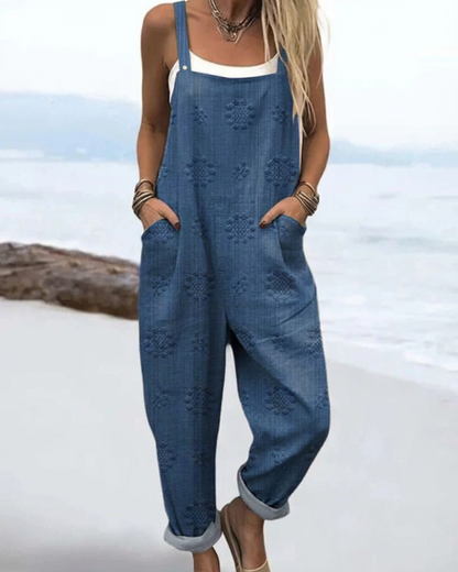 Petra | Women's Casual Dungaree Jumpsuit