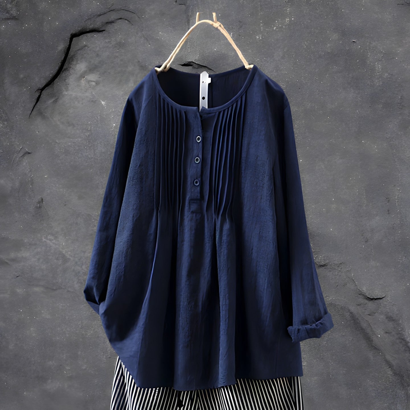 Sabina - Elegant Allsidig Skjorte
