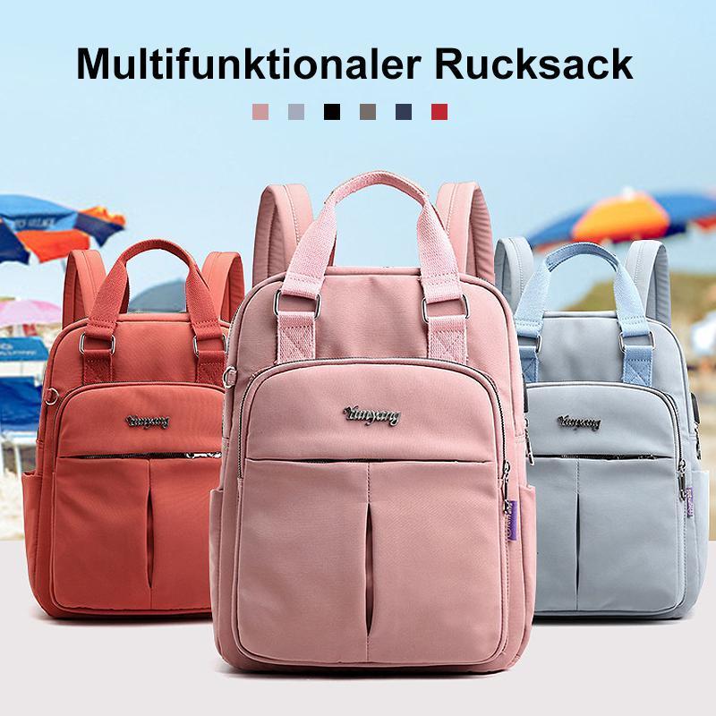 Oxford Rucksack mit USB-Ladefunktion – wasserdicht & viele Fächer Zorenza