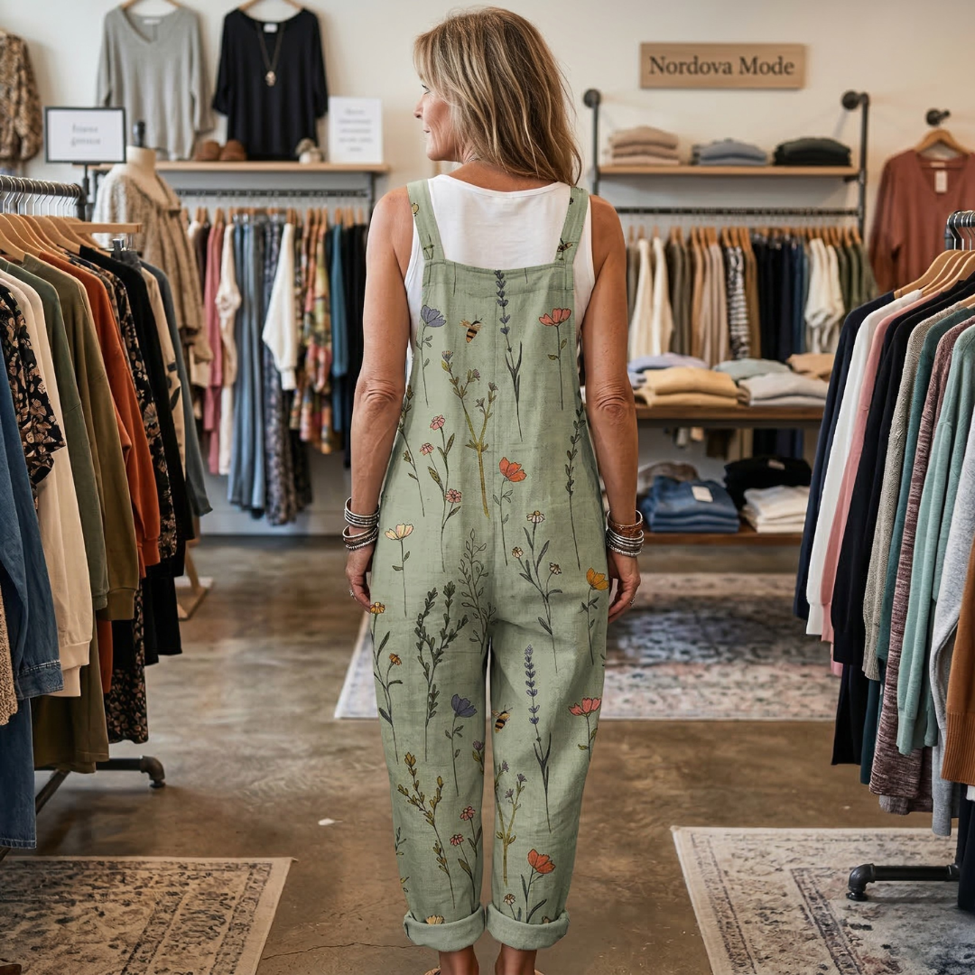 Elin - Vakker kjeledress med mønster