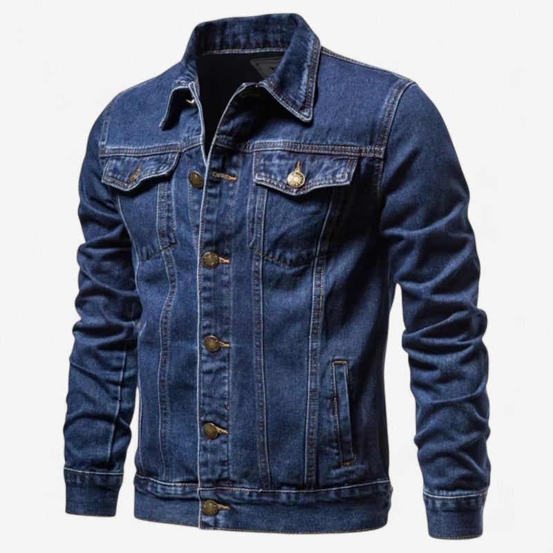 Ryder – Klassiek spijkerjack met knoopsluiting