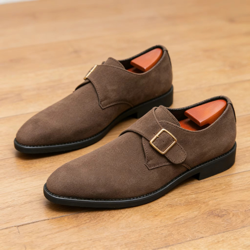 Mark - Pointed toe shoes with monk strap