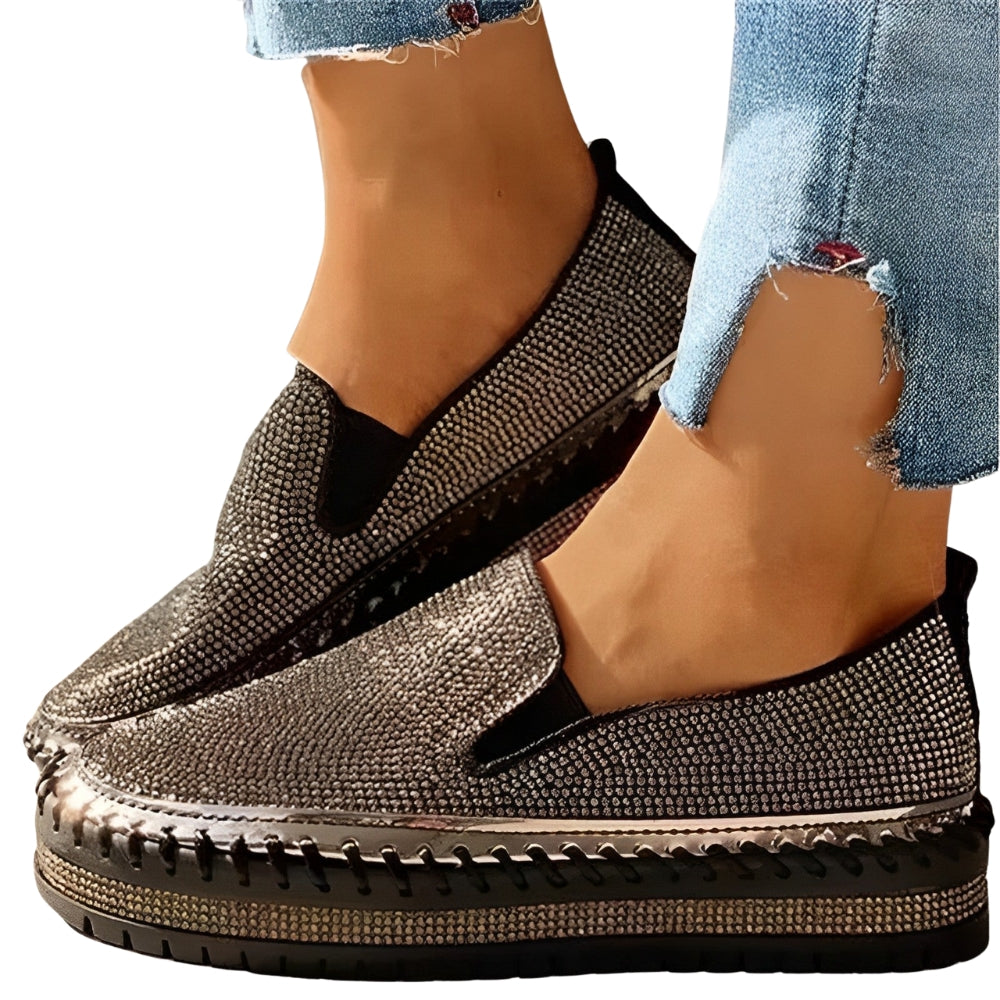 Chaussures femme à semelle épaisse