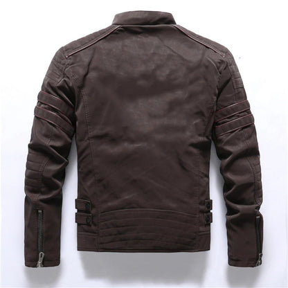 Noah | Giacca Da Moto Elegante Per Uomo | Cerniera