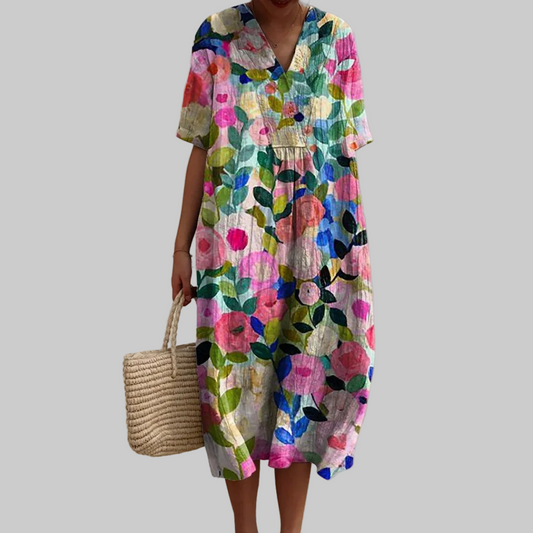 Elayne | Floral Summer Dress