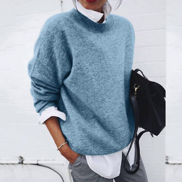 Daisy | Women Soft Round Neck Pullover sweater