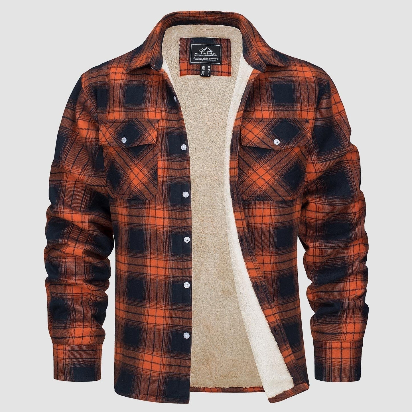 Comfortabel Fleece Overhemd - Ruben