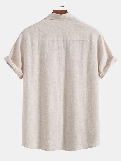Armand – Chemise lin et pantalon droit