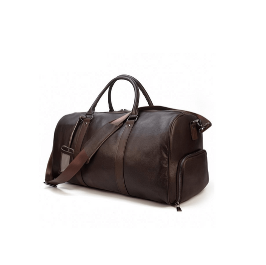 Genuine Leather Weekender Bag