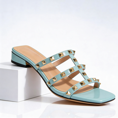 Isabel - Sandalias de Tacón con Detalles Elegantes