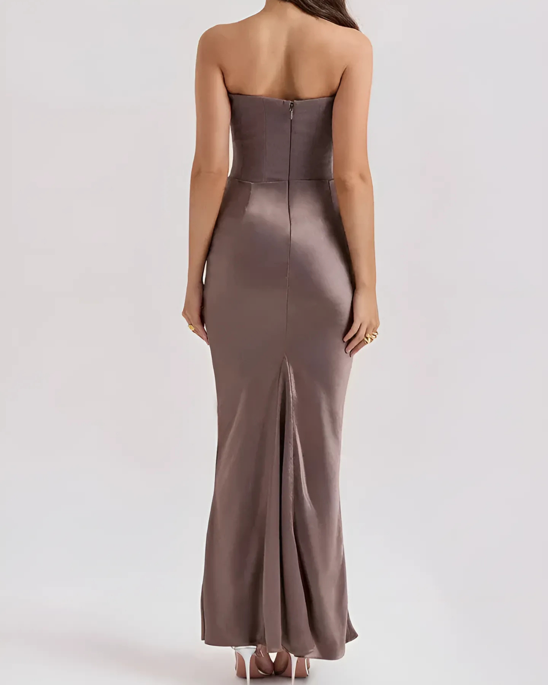 Brooklyn | Women Wedding Guest drapowany Maxi dress